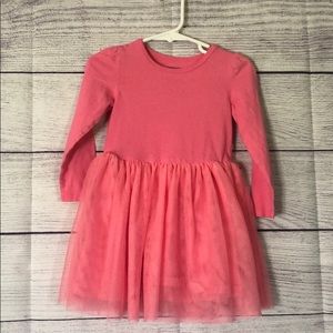 Carter’s long sleeve dress! Pink size 24 months!